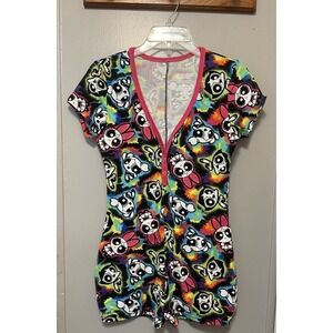 The Power Puff Girls Romper Women's Size Large Polyester/Spandex